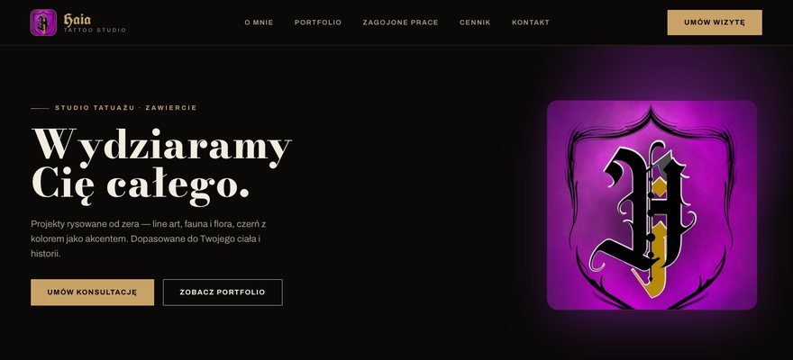 Podgląd: haiatattoo.pl
